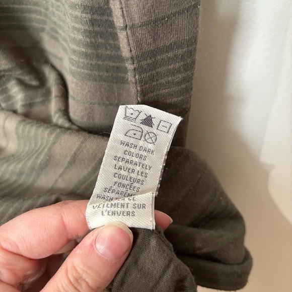 🎉4/30$🎉 AE Sport Khaki Textured Tee - Size 1X - Picture 4 of 5